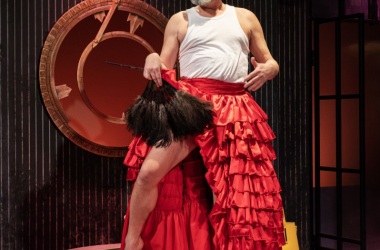 2023_01_07 Torun Teatr Wilama Horzycy w Toruniu, premiera  "Cudu" w rezyserii Grzegorza Wisniewskiego. Fot. Wojtek Szabelski / szabelski.com